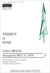 There's a Star SATB choral sheet music cover